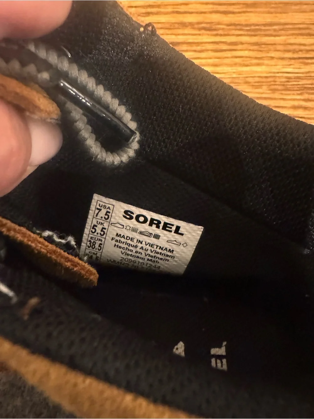 SOREL Out and About IV Classic waterproof boot in Black, Gray & Brown